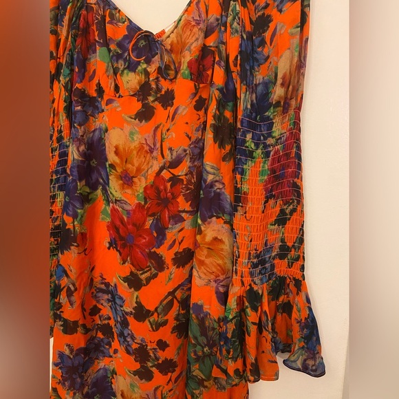 Rat & Boa Naomi Mini Dress Orange Size Medium - Picture 8 of 12